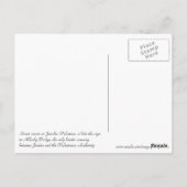 通りシーンinエリコ,パレスチナ ポストカード (裏面)