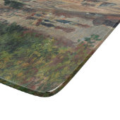 通りシーンinパリ，フランス(by Maximilien Luce) カッティングボード (角)