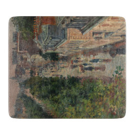 通りシーンinパリ，フランス(by Maximilien Luce) カッティングボード