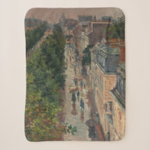 通りシーンinパリ，フランス(by Maximilien Luce)