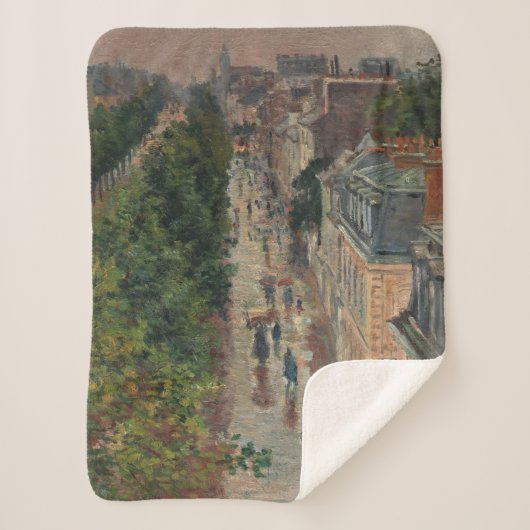 通りシーンinパリ,フランス(by Maximilien Luce) シェルパブランケット (正面)