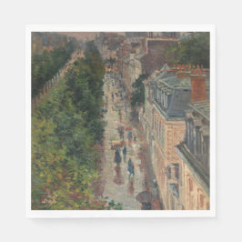 通りシーンinパリ，フランス(by Maximilien Luce) スタンダードランチョンナプキン