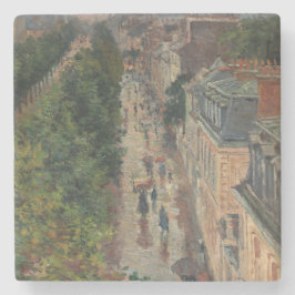 通りシーンinパリ，フランス(by Maximilien Luce) ストーンコースター