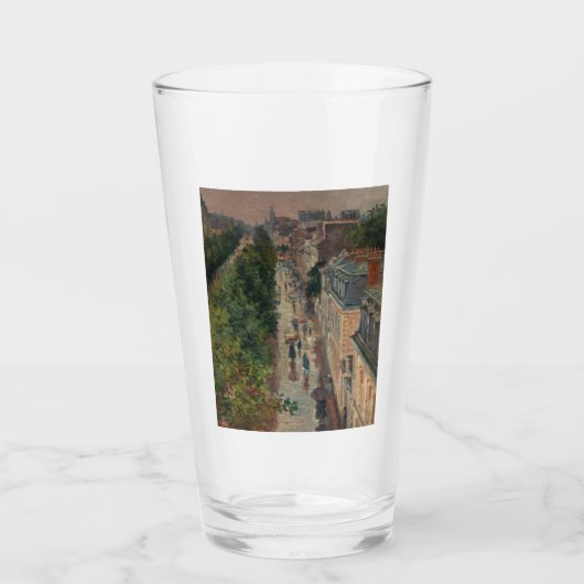 通りシーンinパリ,フランス(by Maximilien Luce) タンブラーグラス (正面)