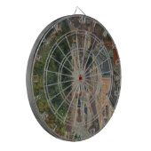 通りシーンinパリ，フランス(by Maximilien Luce) ダーツボード (正面左)