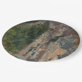 通りシーンinパリ，フランス(by Maximilien Luce) ペーパープレート (アングル)