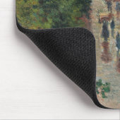 通りシーンinパリ，フランス(by Maximilien Luce) マウスパッド (コーナー)