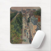 通りシーンinパリ，フランス(by Maximilien Luce) マウスパッド (マウス)