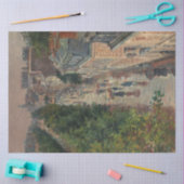 通りシーンinパリ,フランス(by Maximilien Luce) 薄葉紙 (クラフト)