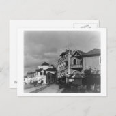 通りシーンinモンバサケニア写真 ポストカード (正面/裏面)