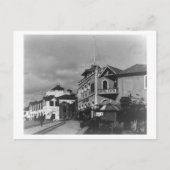 通りシーンinモンバサケニア写真 ポストカード (正面)