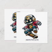 通りスタイルスケートシリーズ 招待状 (正面/裏面)