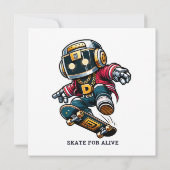 通りスタイルスケートシリーズ 招待状 (裏面)