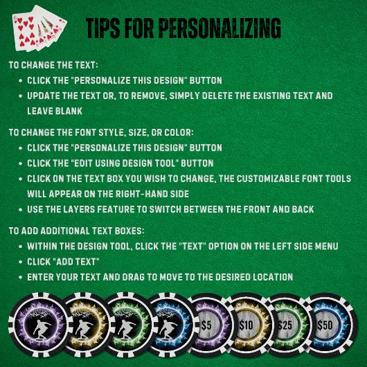 通りスタイルスケートボーダーパープルトランプのポーカーゲームチップ ポーカーチップ