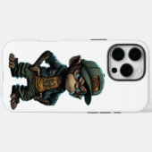 通りスタイルモンキーアーバン姿勢 Case-Mate iPhoneケース (裏面 (横))