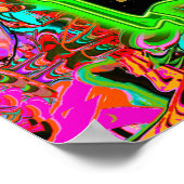 通りスタイル落書き ポスター (角)