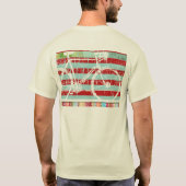 通りスタイル都市ファッショングラフィック自転車 Tシャツ (裏面)