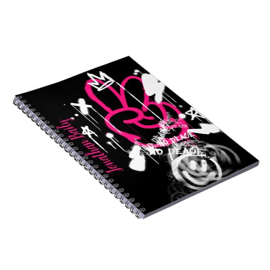 通りス絵を描プレイグラフィティノピース ノートブック (右側)