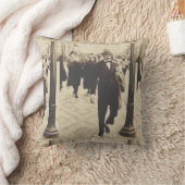 通りズインリスボン(フェルナンド・ペソア) クッション (ブランケット)