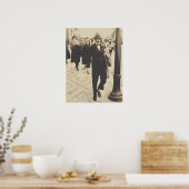 通りズインリスボン（フェルナンド・ペソア） ポスター (キッチン)