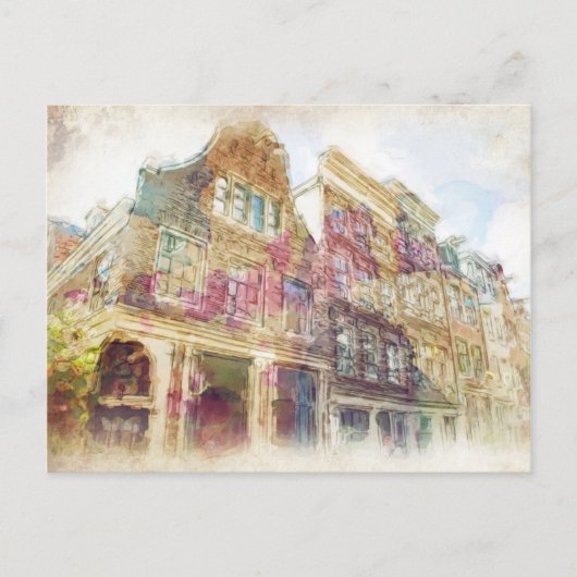 通りズオブオールドアムステルダム ポストカード (正面)