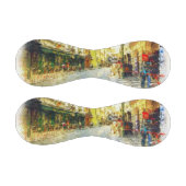 通りズオールドプラハ水彩 野球ボール (パネル)