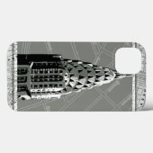 通りズ・オブ・ニューヨーク・ウィズ・エンパイア・ステート・建物 Case-Mate iPhoneケース (裏面 (横))