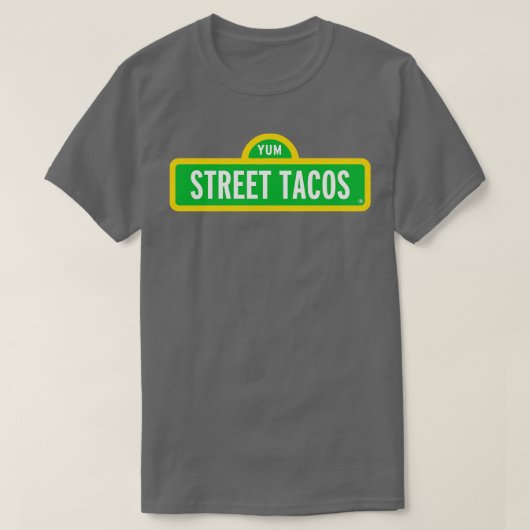 通りタコス Tシャツ (デザイン正面)