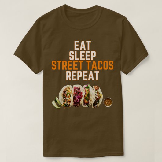 通りタコス Tシャツ (デザイン正面)