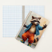 通りダンサー，ラクーン，作家ナターシャ米国 ノートブック (内側)