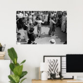 通りダンス,クラウリー,ルイジアナ, 1930s ポスター (ホームオフィス)