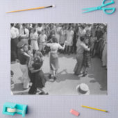 通りダンス，クラウリー，ルイジアナ， 1930s 薄葉紙 (クラフト)