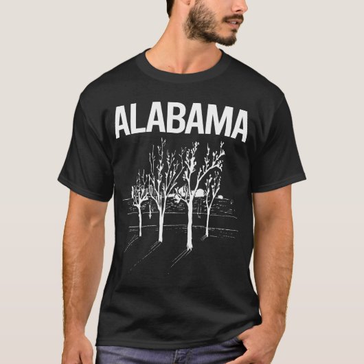 通りツリーズアラバマ Tシャツ (正面)
