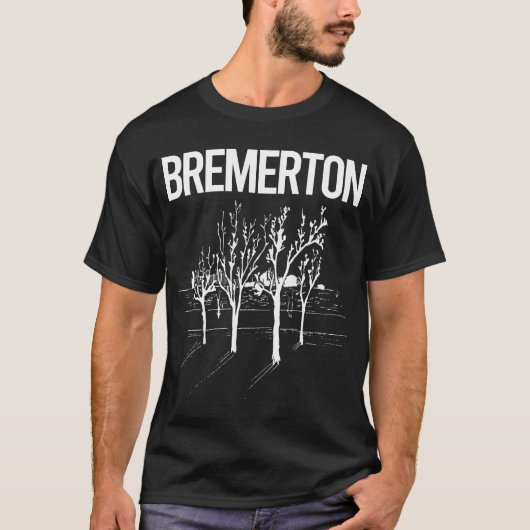 通りツリーズブレマートン Tシャツ (正面)