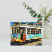通りトラムインリスボン ポストカード (スタンド正面)
