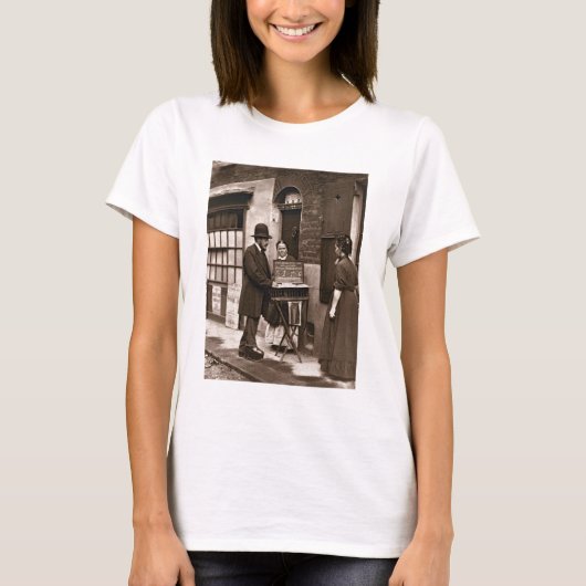 通りドクター1876年~77年(woodburytype) tシャツ (正面)