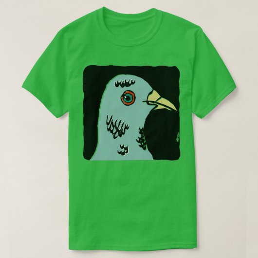 通りハト1 Tシャツ (デザイン正面)