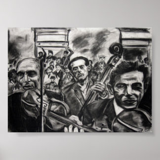 通りバイオリン ポスター