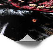 通りパフォーマンス1の波長 ポスター (角)