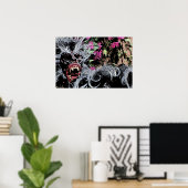 通りパフォーマンス1の波長 ポスター (ホームオフィス)