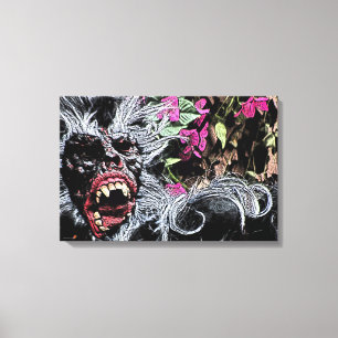 通りパフォーマンス1 24 x 16(60 x 40 cm)ワック キャンバスプリント