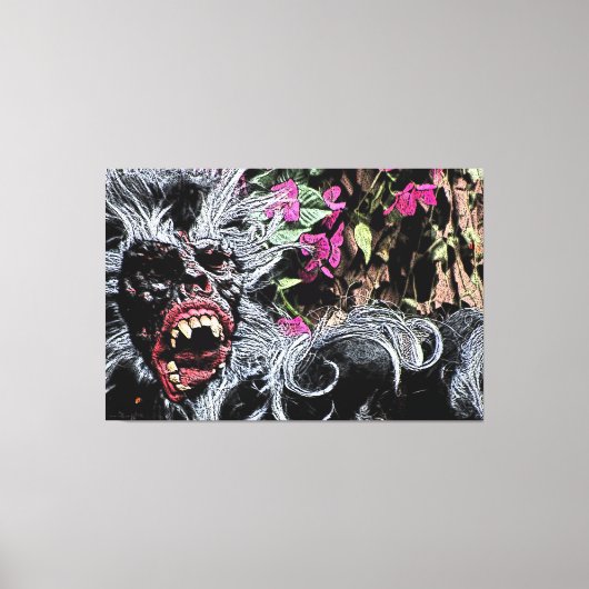 通りパフォーマンス1 60x40(150x100cm)waccnm キャンバスプリント (正面)