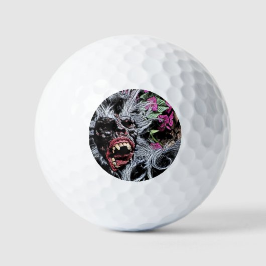 通りパフォーマンス1 GB GB CNA ゴルフボール (正面)