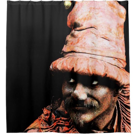 通りパフォーマンス2 sccna シャワーカーテン (正面)