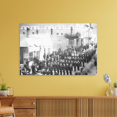 通りパレードinデッドウッド, SD写真 キャンバスプリント (インサイチュ (リビング))