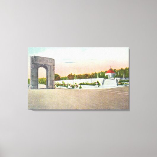 通りビューオブクリフトンゲート キャンバスプリント (正面)