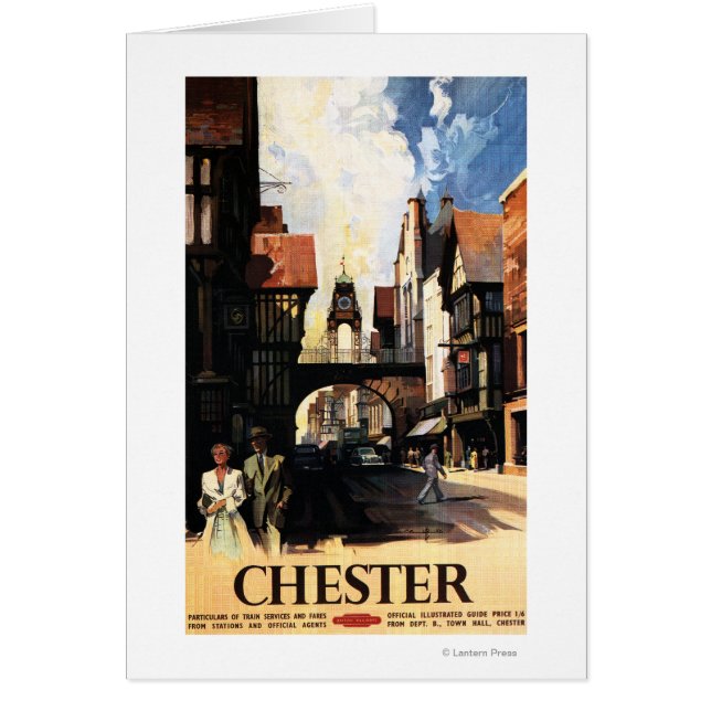 通りビュー、カップル&タワークロックレール (正面)