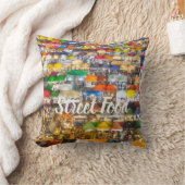 通りフードマーケットロッドフェイバンコクタイ クッション (ブランケット)