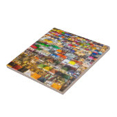 通りフードマーケットロッドフェイバンコクタイ タイル (側面)