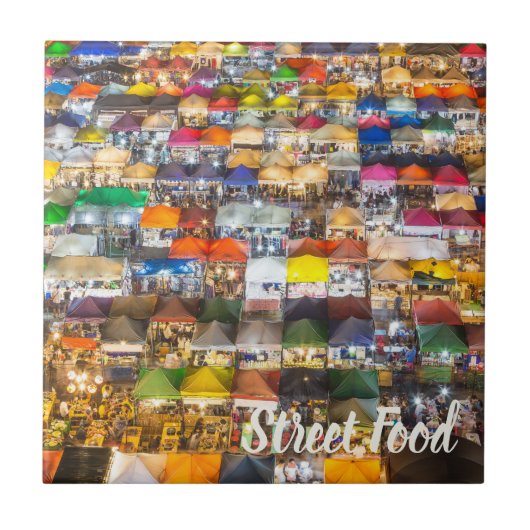 通りフードマーケットロッドフェイバンコクタイ タイル (正面)